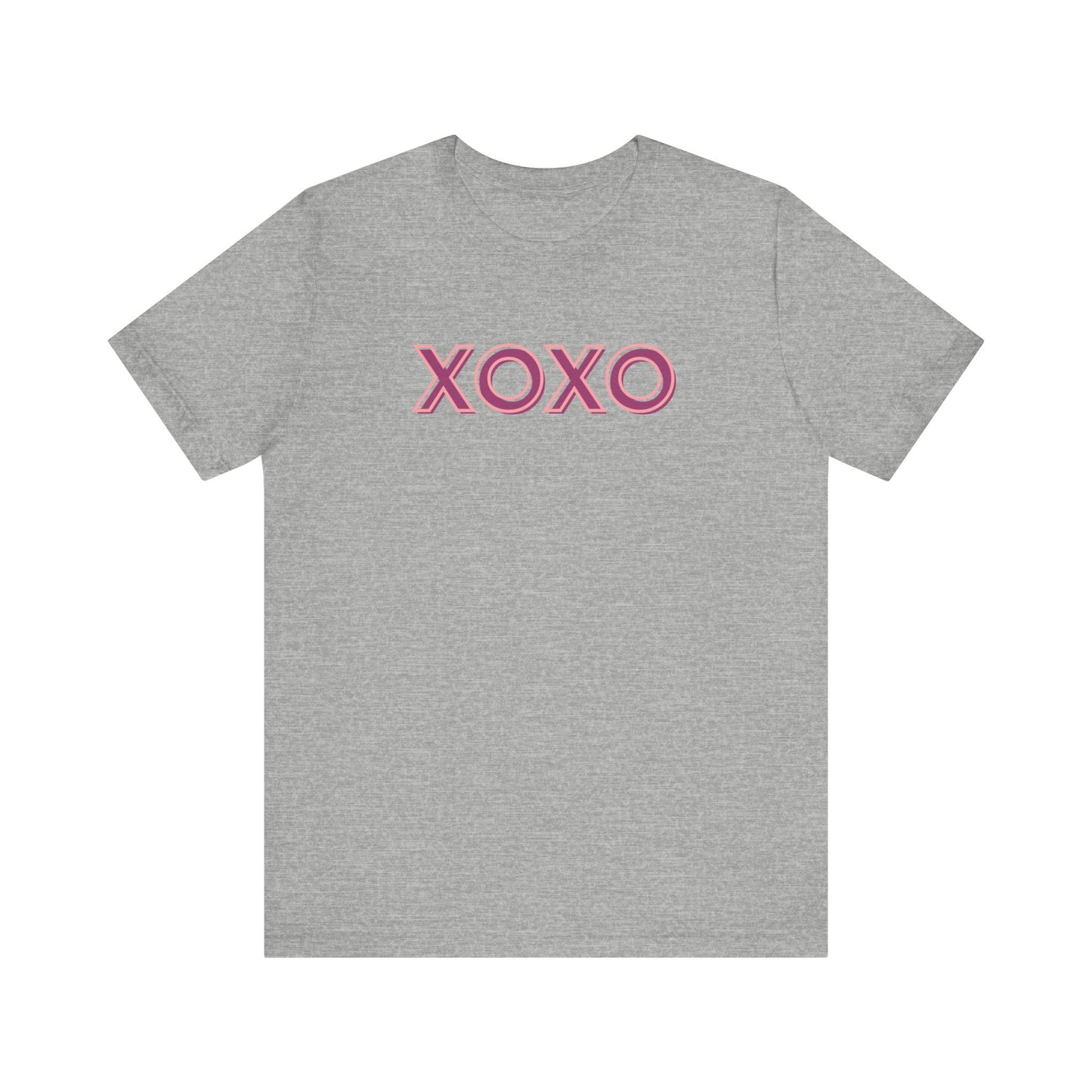 XOXO Unisex Jersey Tee - Perfect for Valentine's Day & Everyday Love
