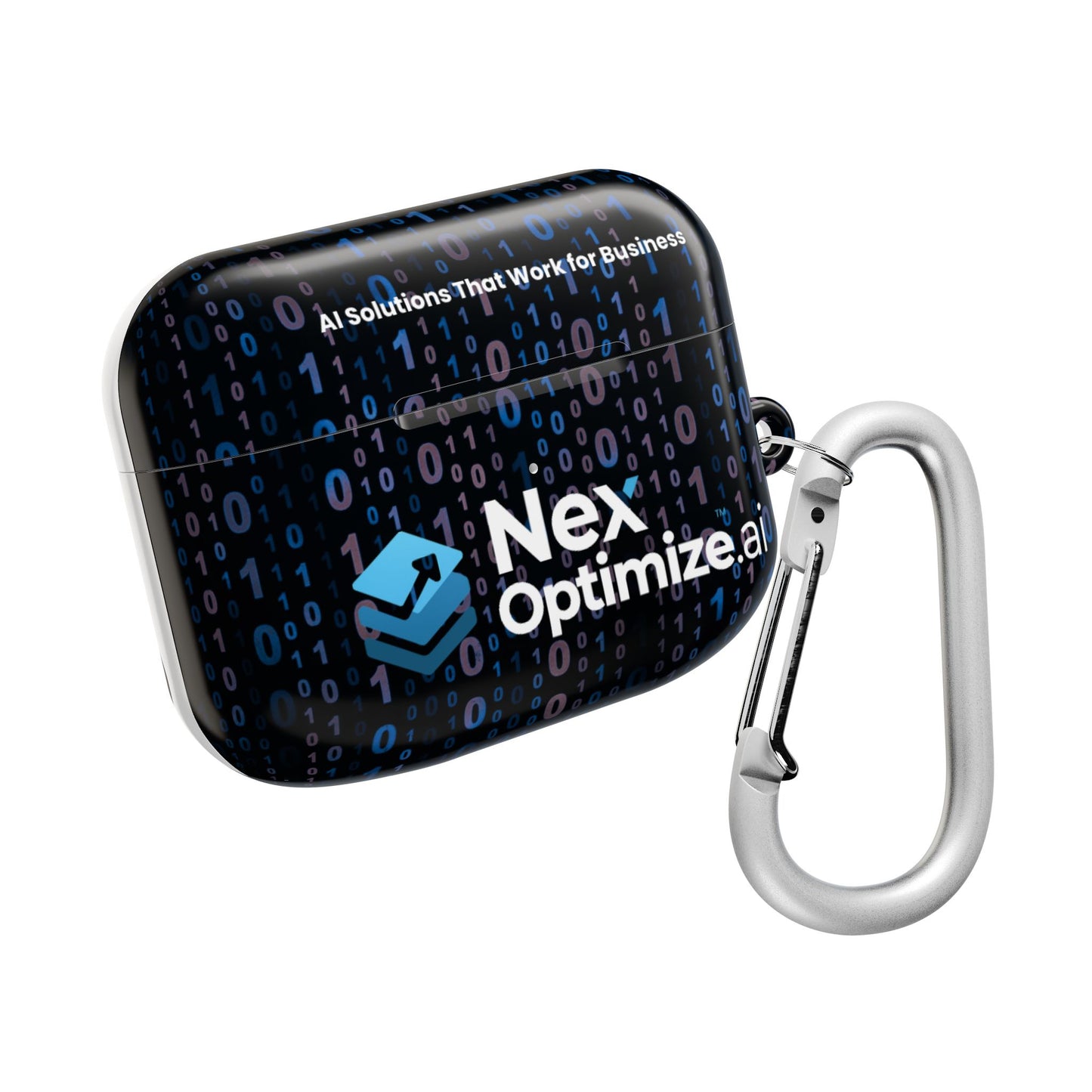 NexOptimize AI AirPod Case - Tech-Inspired for Business Professionals