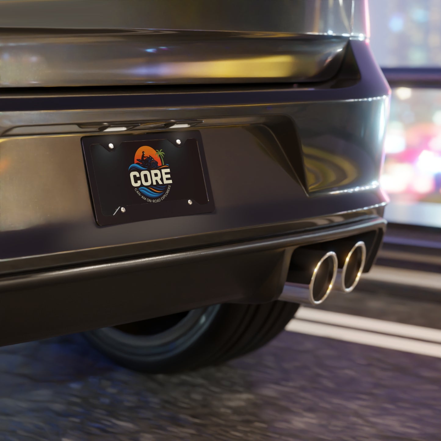 CORE Custom Vanity Plate