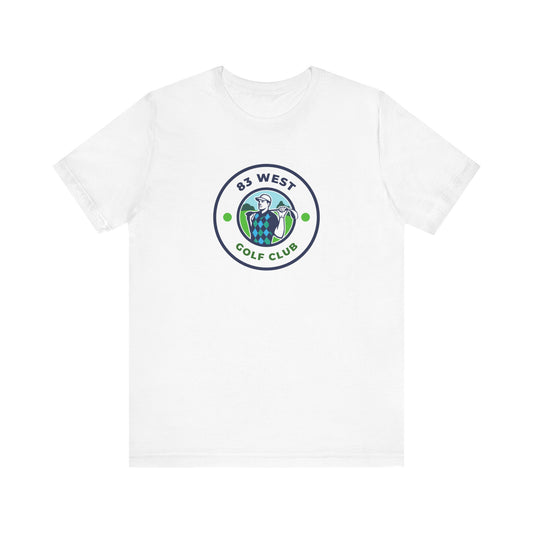 83 West Vintage Golfer Unisex Jersey Tee