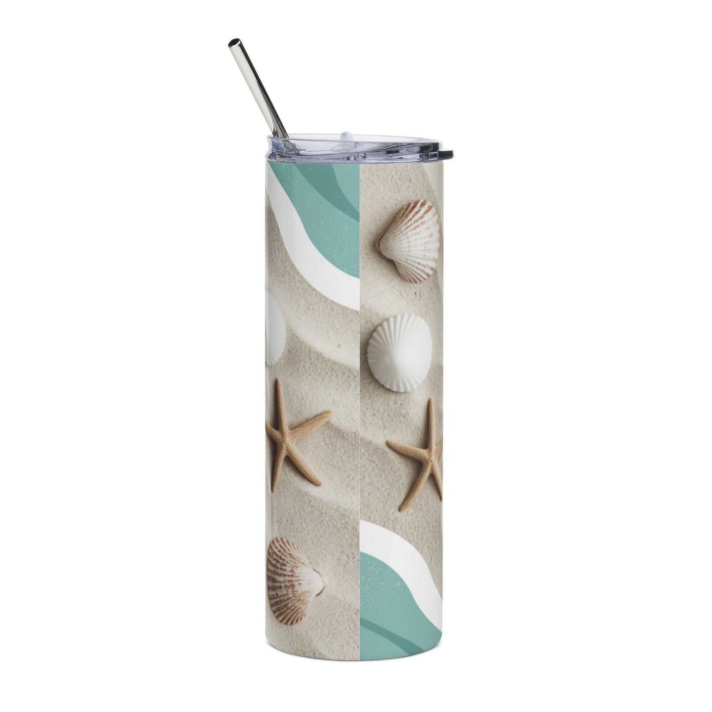 Salty Breeze Society Stainless Steel Tumbler, Beach Lovers Drinkware, Coastal Vibes Tumbler, Summer Gift, Travel Mug for Ocean Lovers