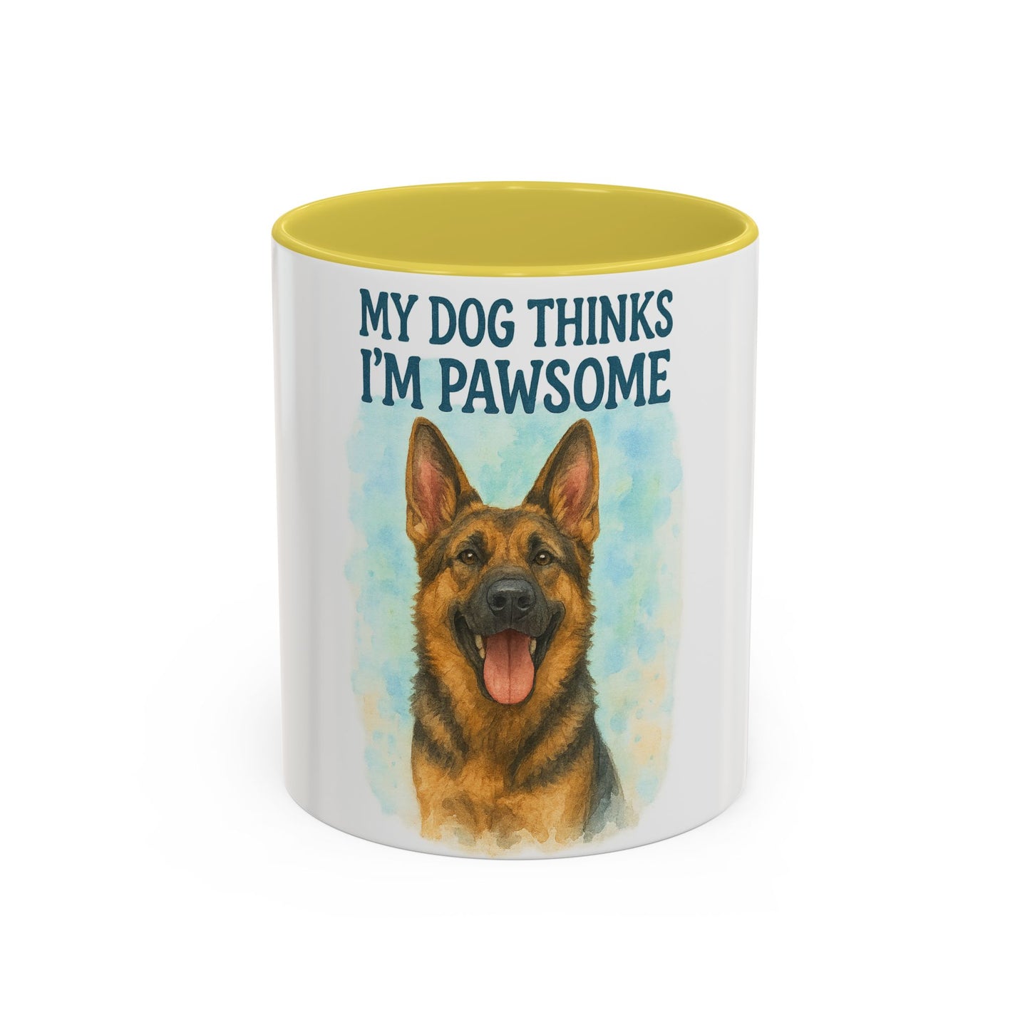 Funny Dog Lover Mug - 'My Dog Thinks I'm Pawsome' - 11oz
