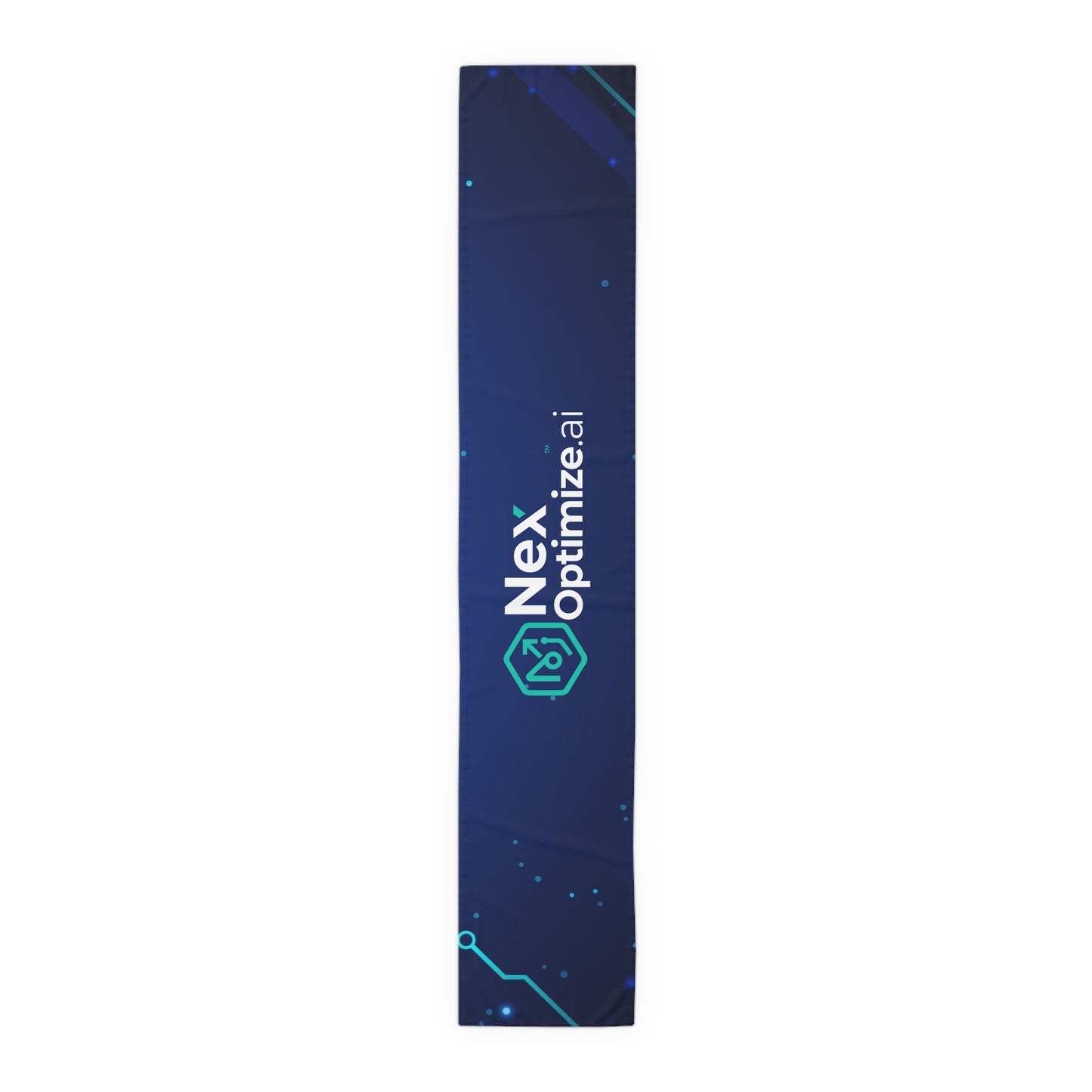 NexOptimize.ai Modern Geometric Table Runner