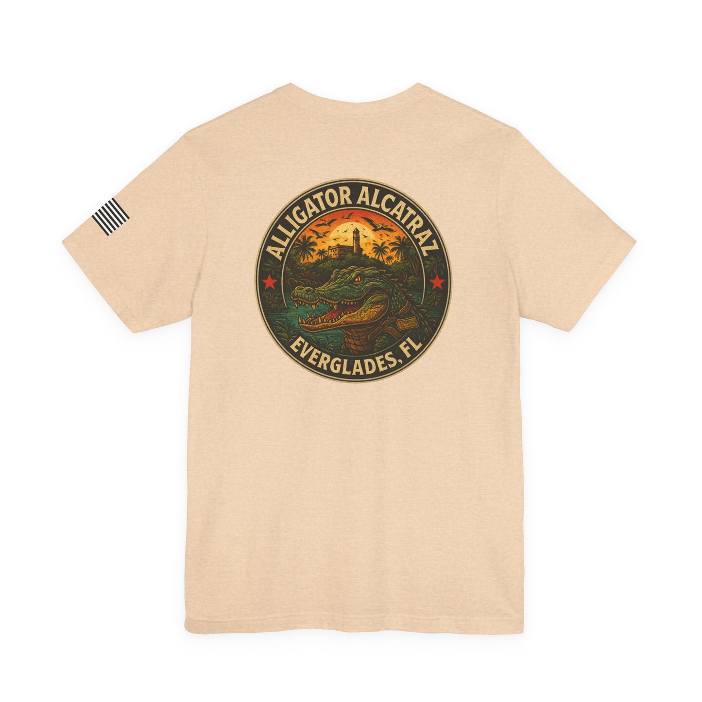 Alligator Alcatraz Graphic Tee | Casual Unisex T-Shirt