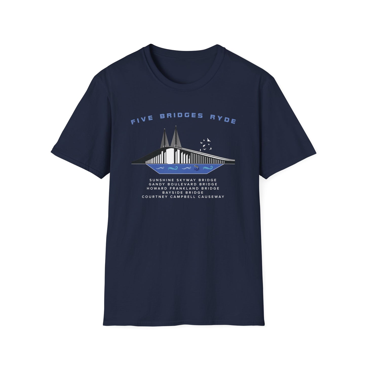 Five Bridges Unisex Softstyle T-Shirt