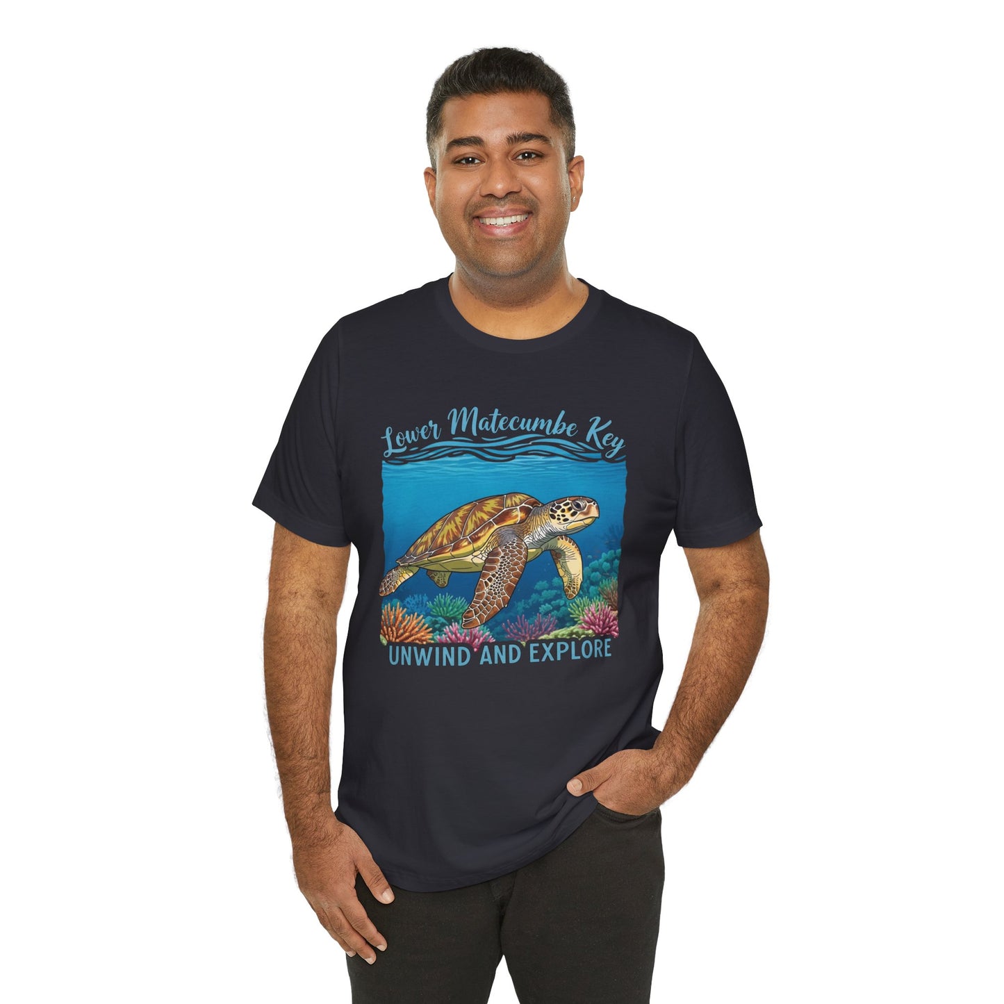 FLORIDA KEYS COLLECTION Lower Matecumbe Key 'Unwind and Explore' Design with Sea Turtle