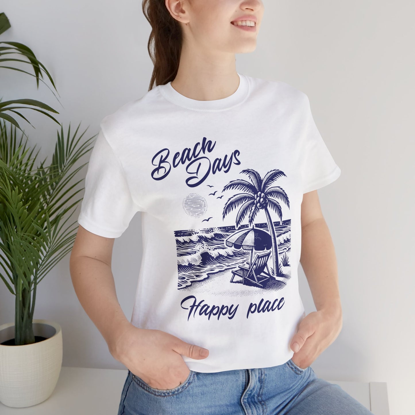 Beach Days Unisex Tee - Summer Vacation Shirt, Island Life Apparel, Coastal Style