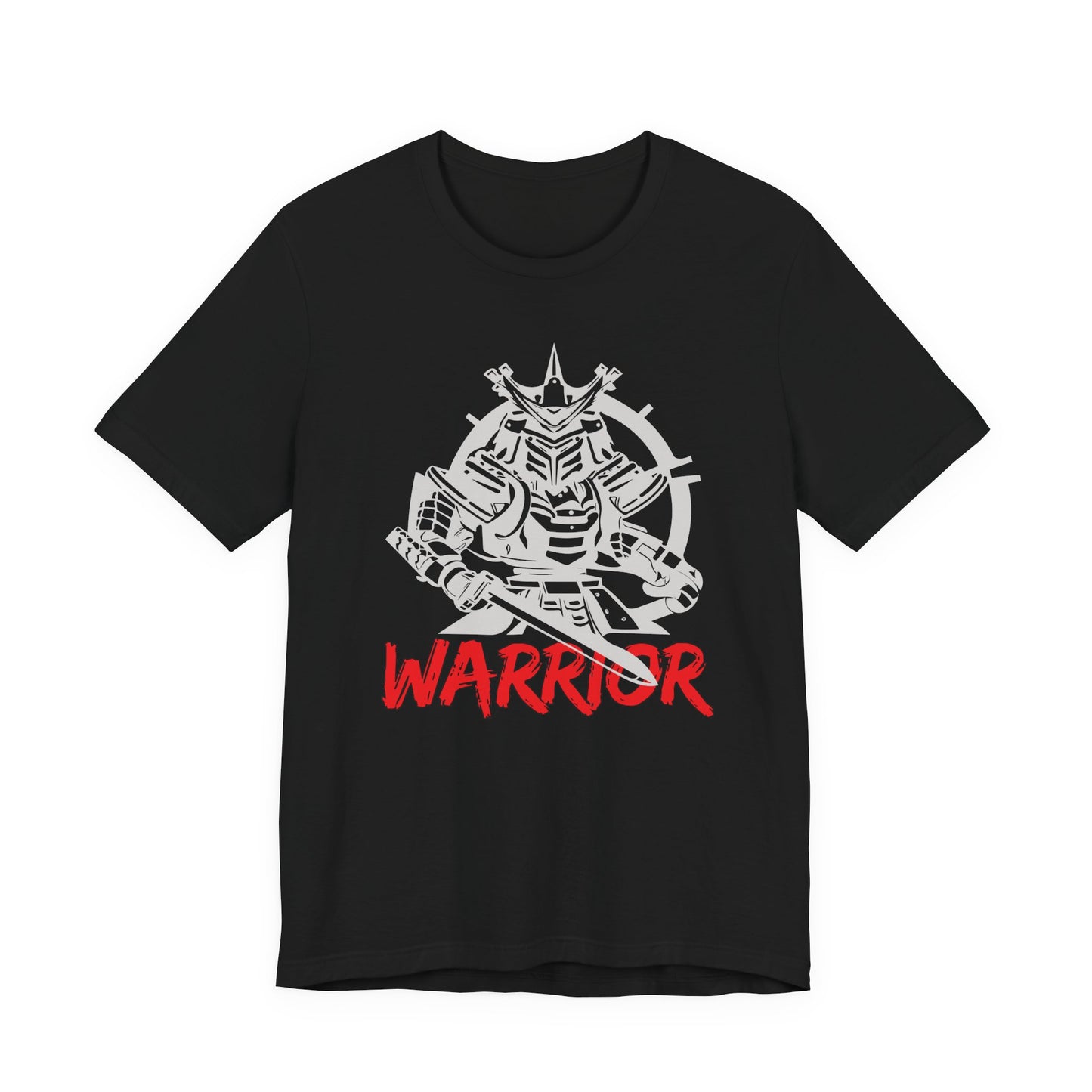 Samurai Warrior Unisex Jersey Tee - Bold Graphic Tee for Empowerment