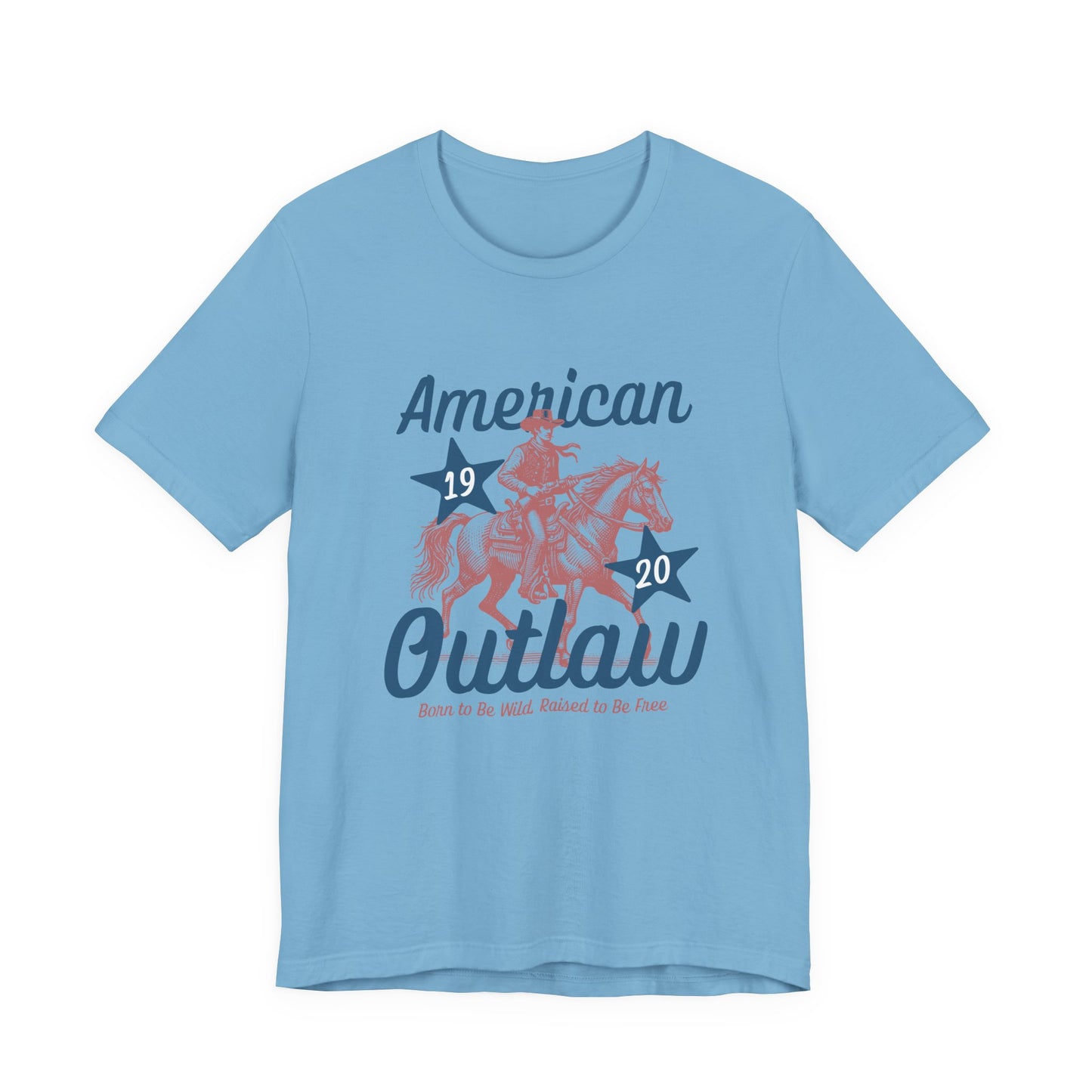 American Outlaw Graphic Tee | Unisex Jersey Short Sleeve Shirt