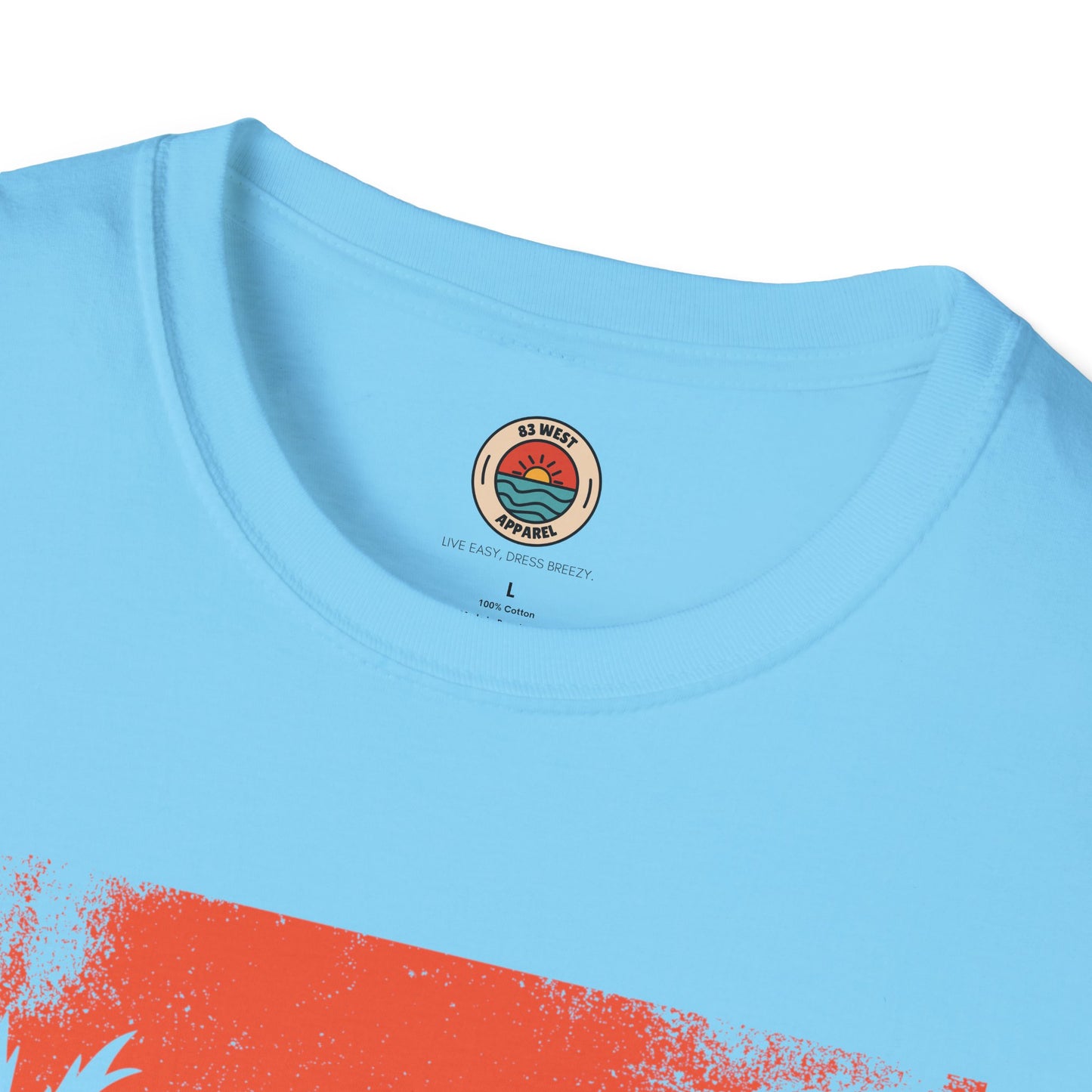 Inspiration Florida Sunset Graphic Unisex Softstyle T-Shirt