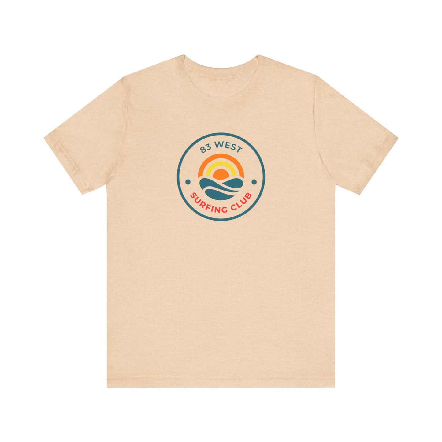 Surfing Club Unisex Short Sleeve Tee
