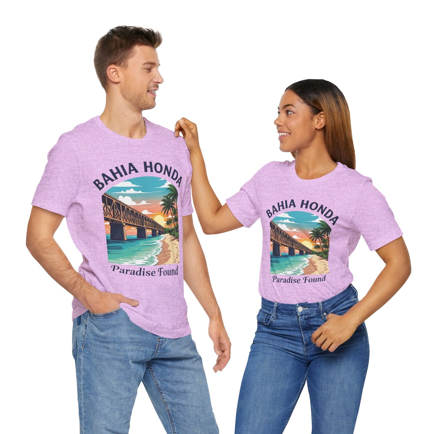 FLORIDA KEYS COLLECTION Bahia Honda Paradise Found Tee, Beach Vibes Shirt, Unisex Summer T-Shirt