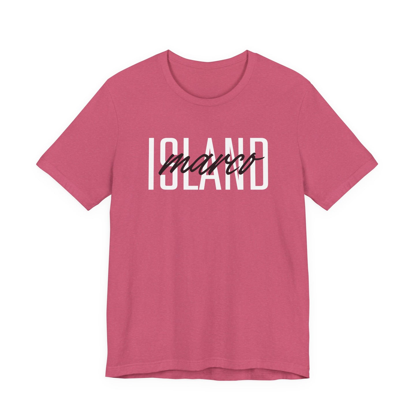 Marco Island Unisex Tee - Tropical Vibe Shirt for Beach Lovers, Summer Wear
