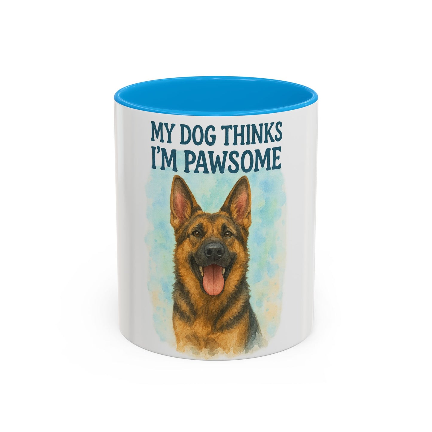Funny Dog Lover Mug - 'My Dog Thinks I'm Pawsome' - 11oz