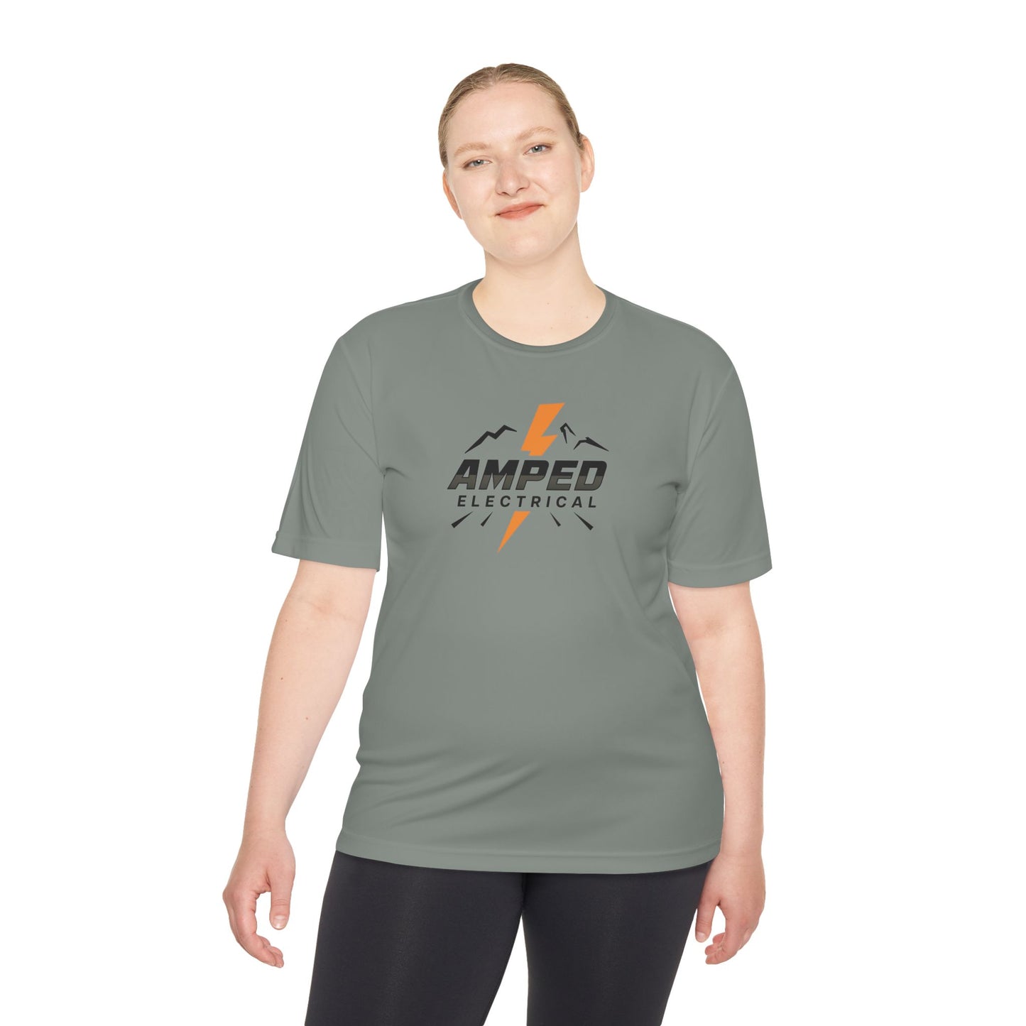 Amped Electrical Unisex Moisture Wicking Tee