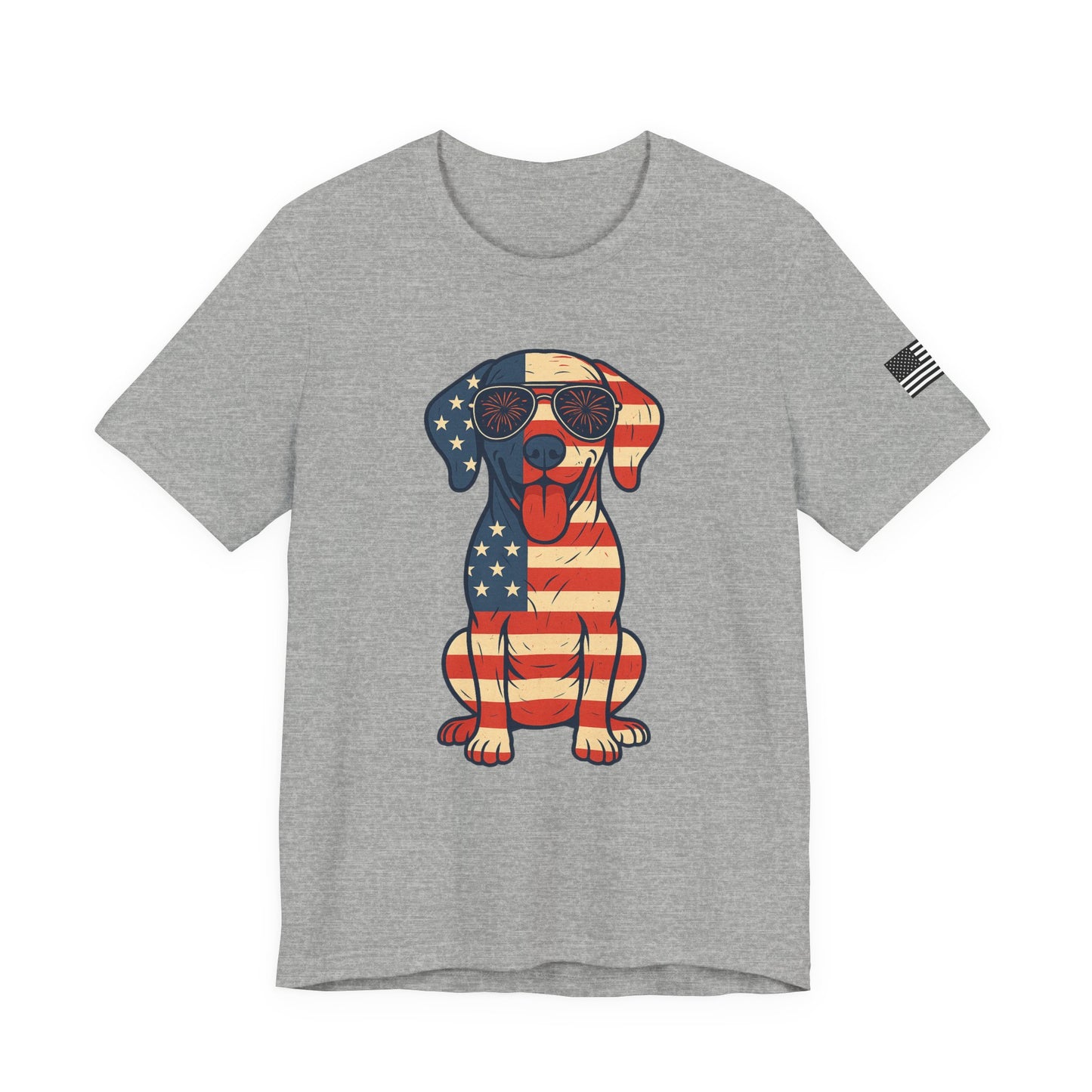 Patriotic Weimaraner Dog Sweatshirt, Animal Lover Shirt
