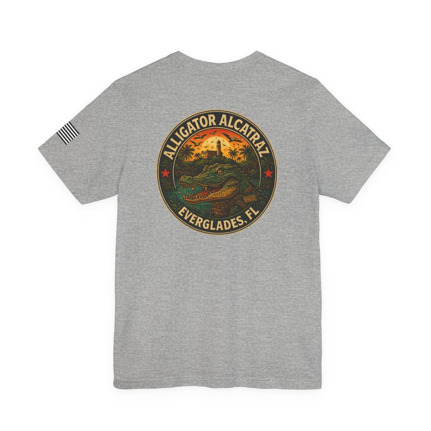 Alligator Alcatraz Graphic Tee | Casual Unisex T-Shirt
