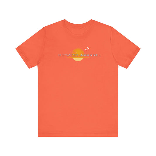 83 West Apparel Coastal Vibes Unisex Jersey Short Sleeve Tee - 83 West Apparel
