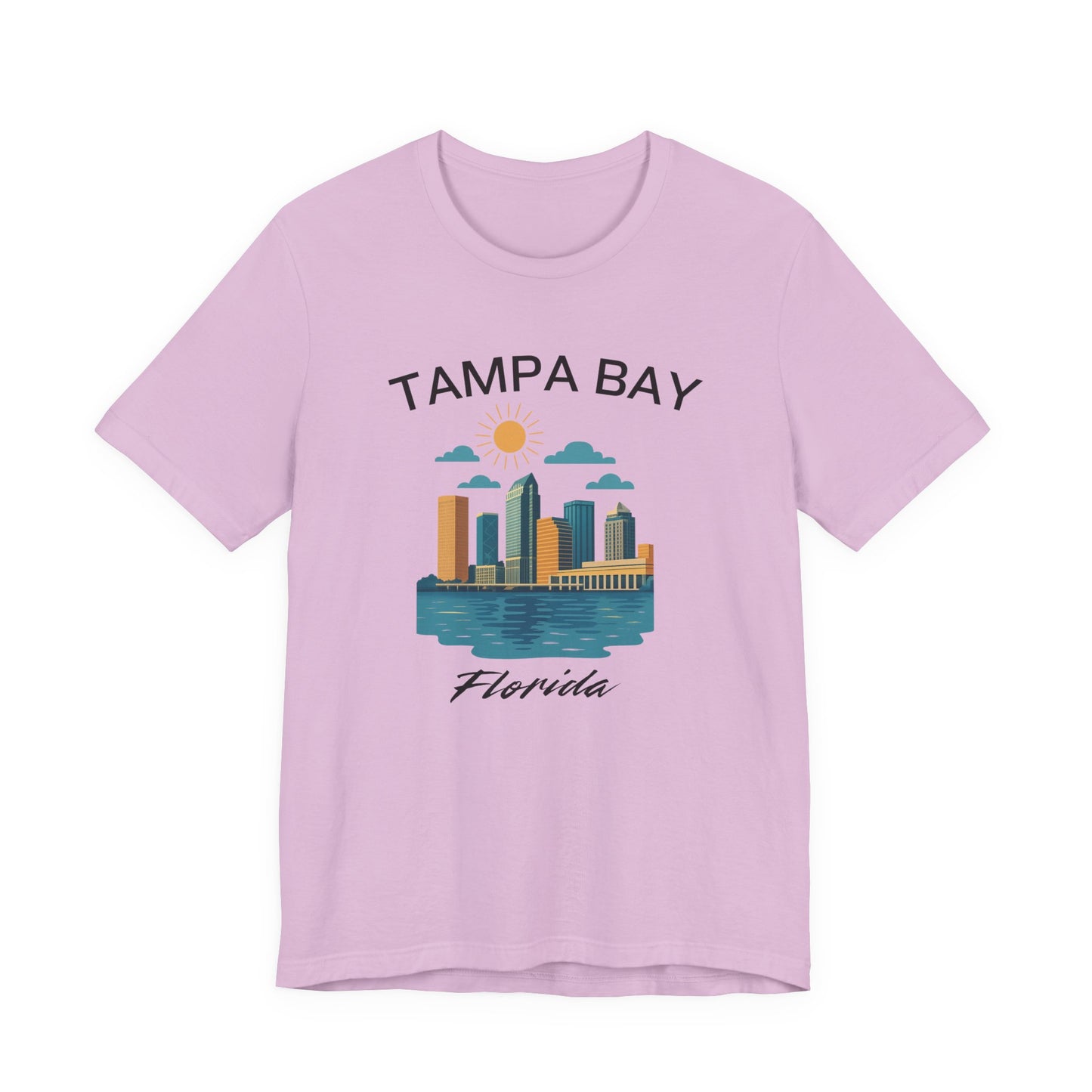Tampa Bay Skyline Tee - Unisex Jersey Short Sleeve Tee, Florida Gift
