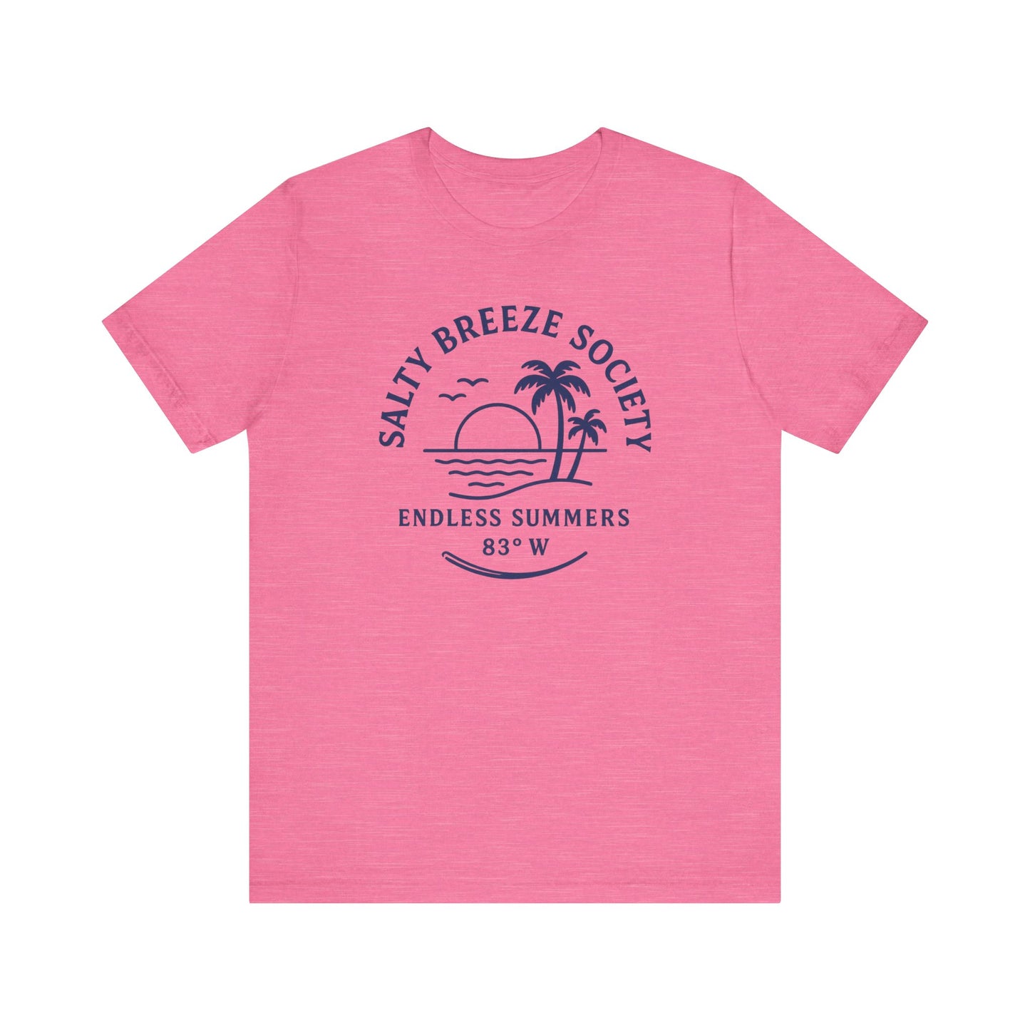 Salty Breeze Society Unisex Short Sleeve Tee - Endless Summers Design