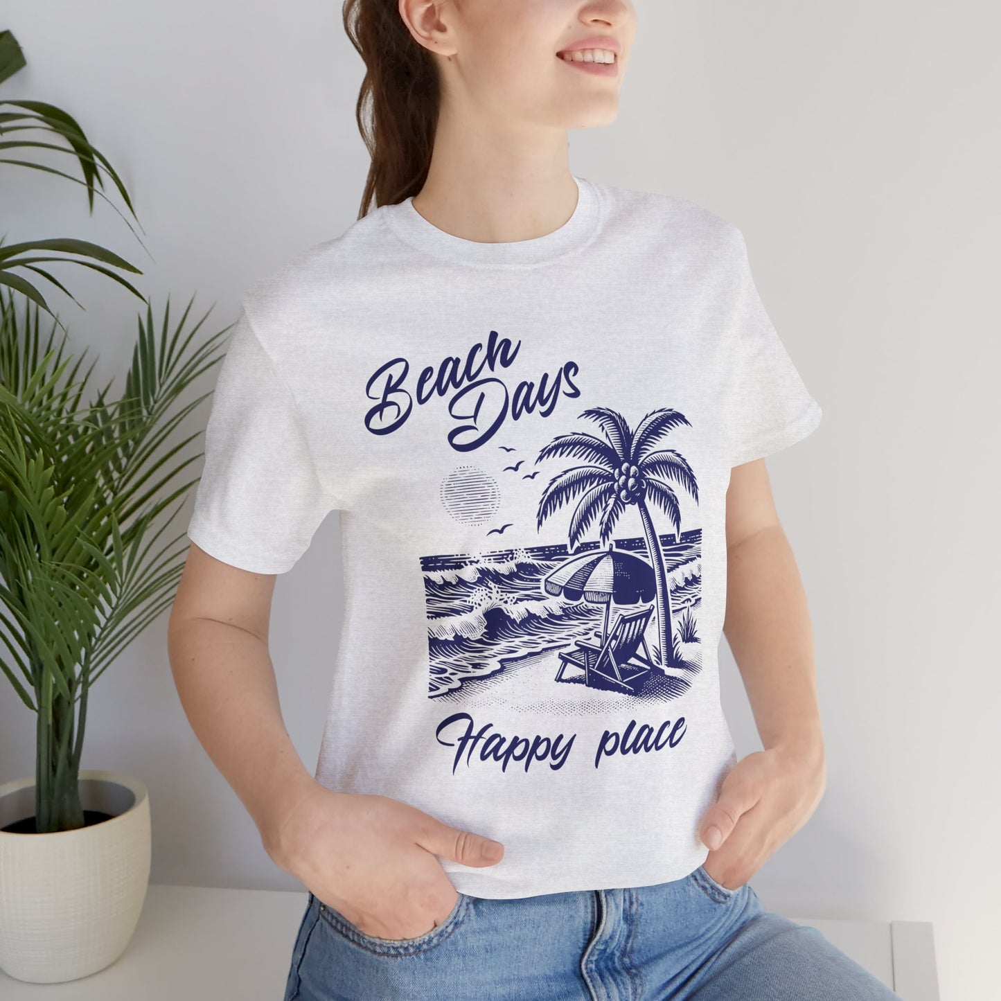 Beach Days Unisex Tee - Summer Vacation Shirt, Island Life Apparel, Coastal Style