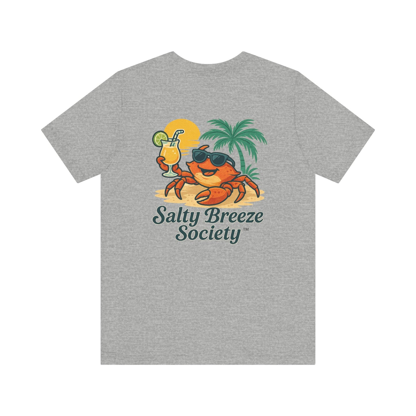 Salty Breeze Society Tee, Beach T-Shirt, Summer Vibes Shirt