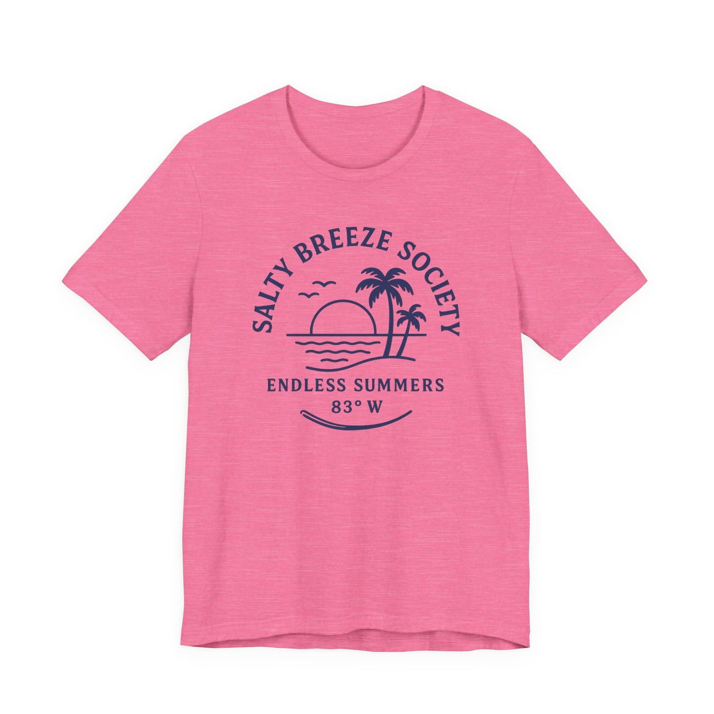 Salty Breeze Society Unisex Short Sleeve Tee - Endless Summers Design