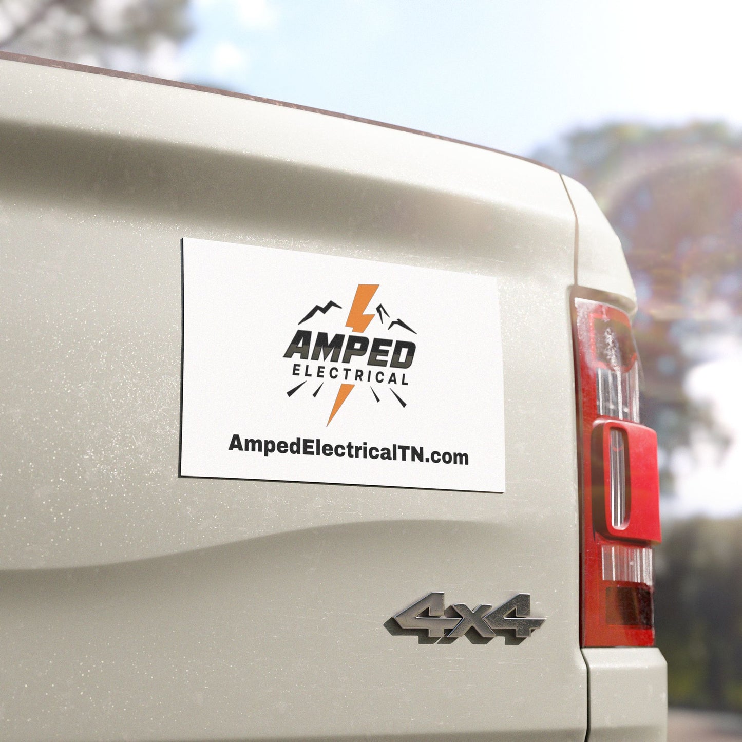 AMPED ELECTRIC COLLECTION | Car Magnet - 7.5" X 4.5"