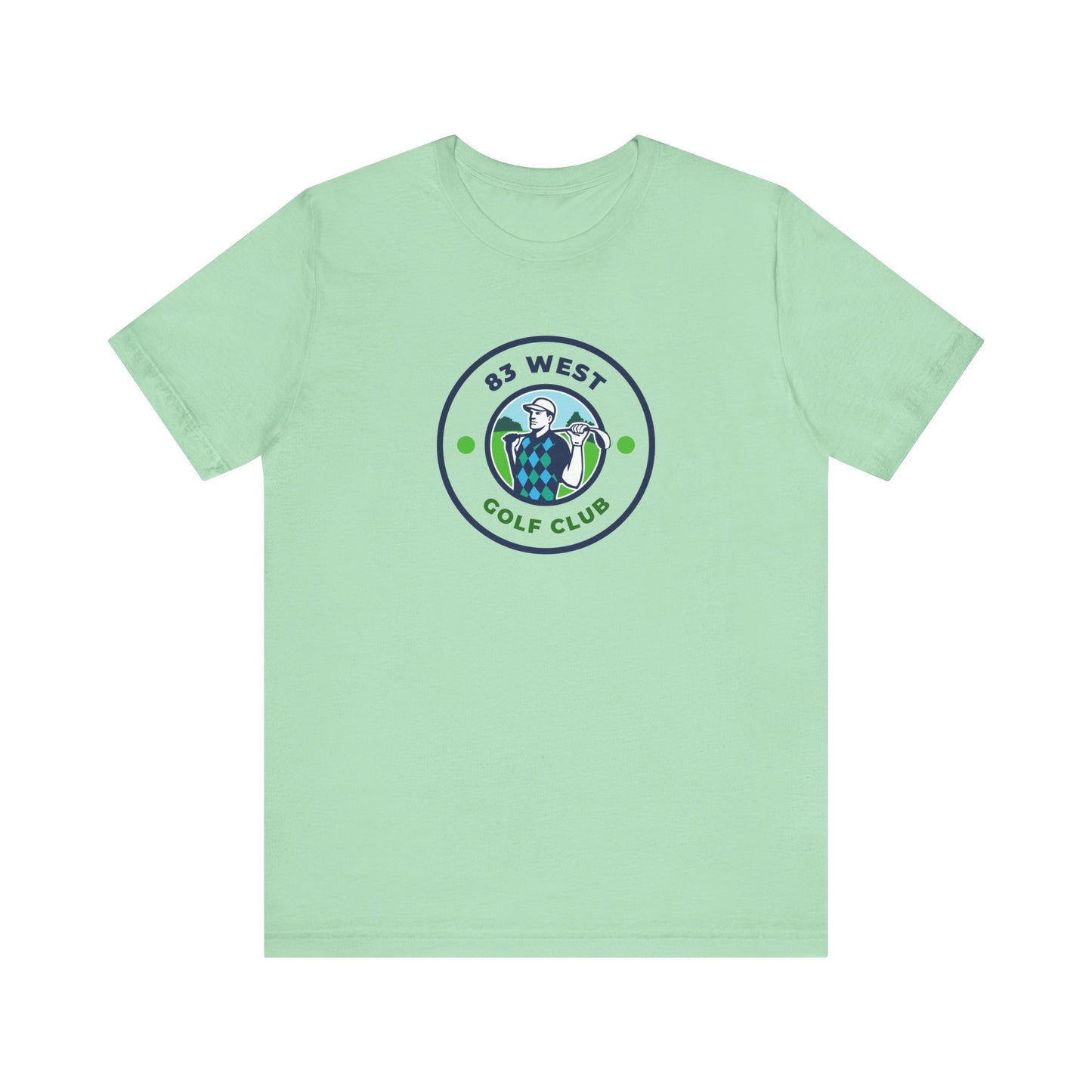 83 West Vintage Golfer Unisex Jersey Tee