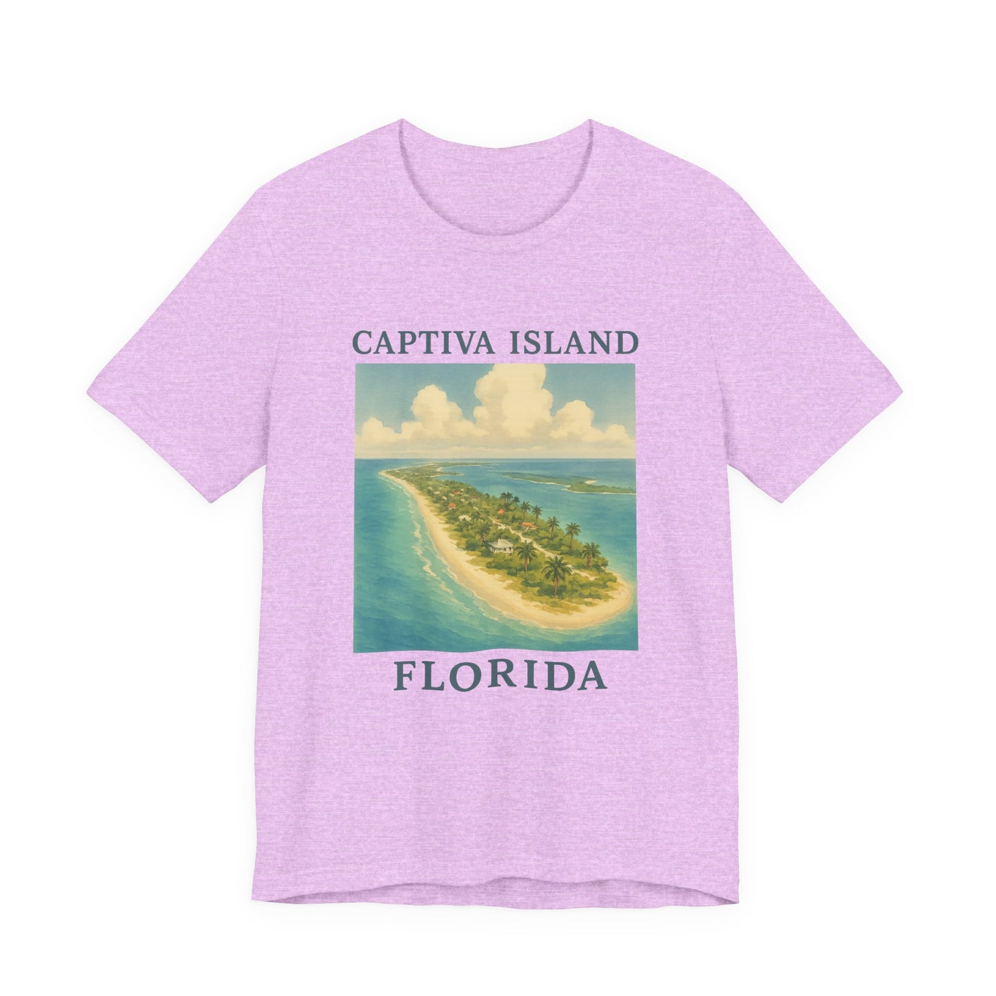 Captiva Island Florida T-Shirt, Vintage Island Tee, Beach Lover's Apparel