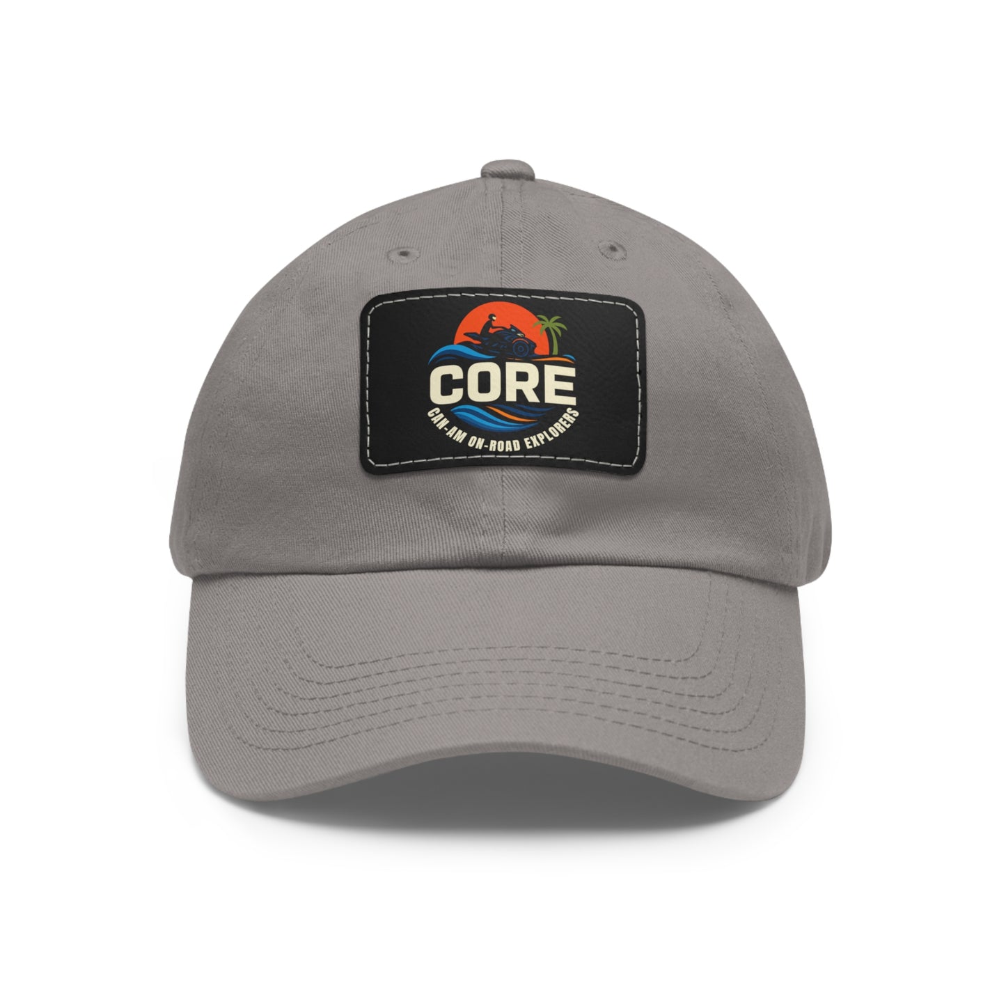 Core with Leather Patch, Casual Cap