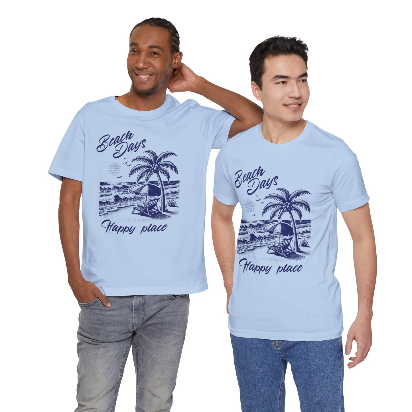 Beach Days Unisex Tee - Summer Vacation Shirt, Island Life Apparel, Coastal Style