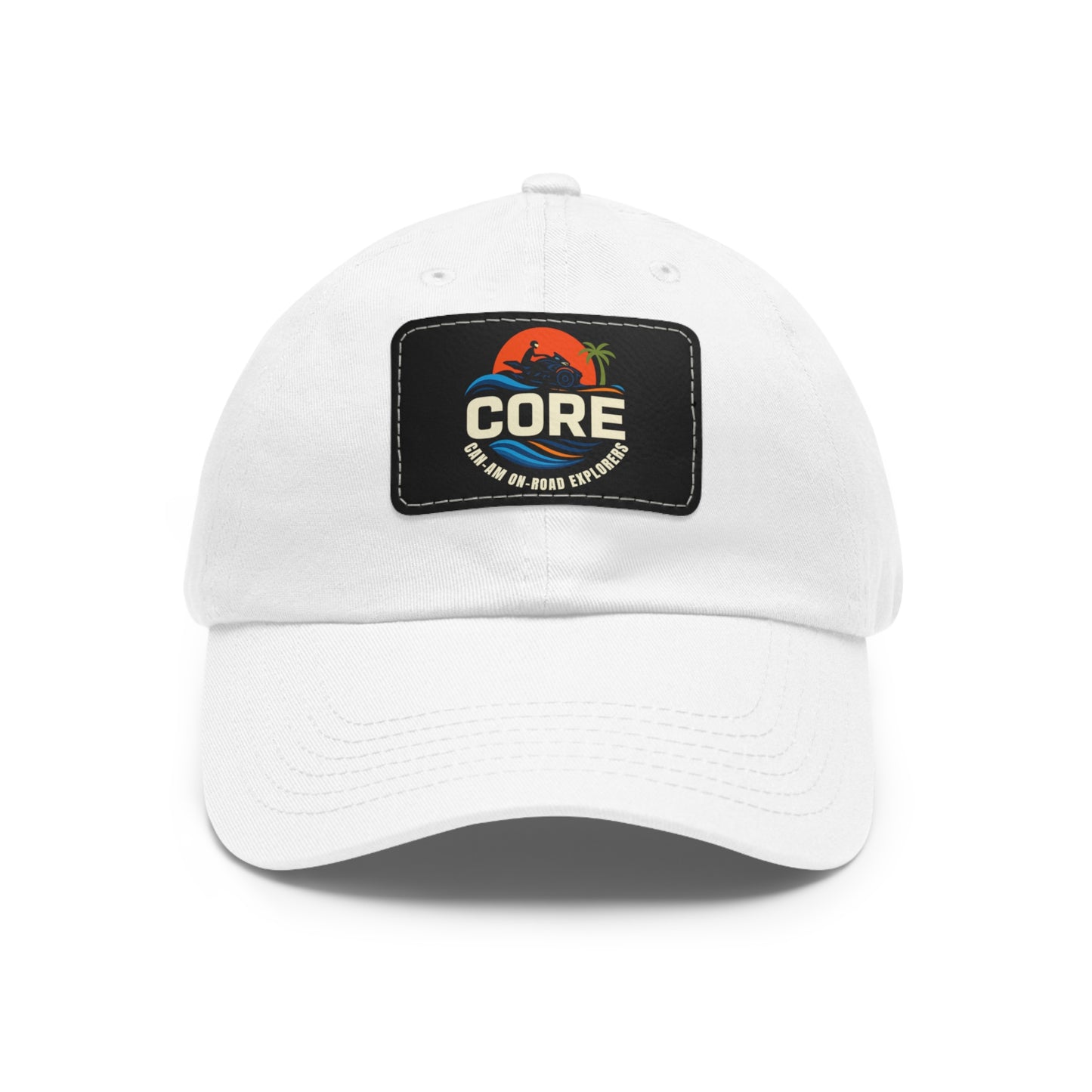 Core with Leather Patch, Casual Cap