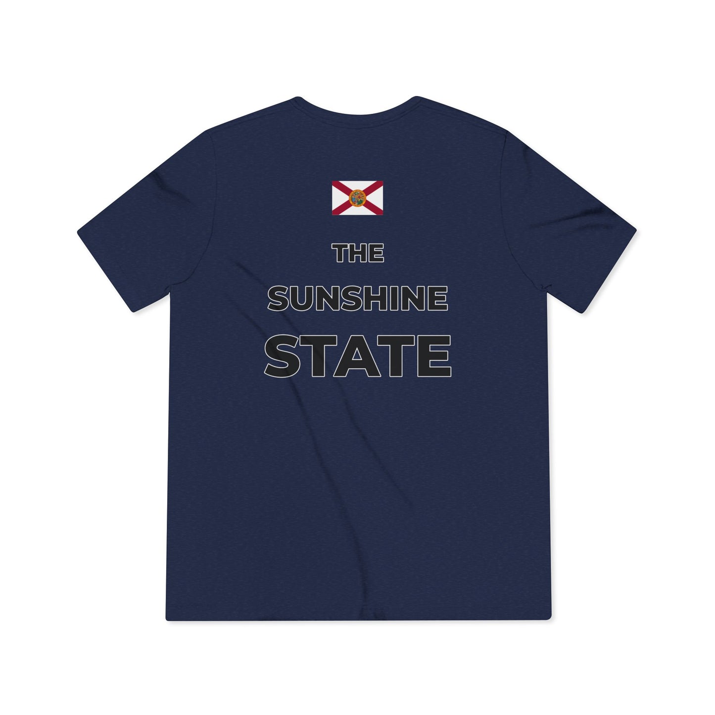 Florida Sunshine State Unisex Triblend Tee - Casual Summer Style