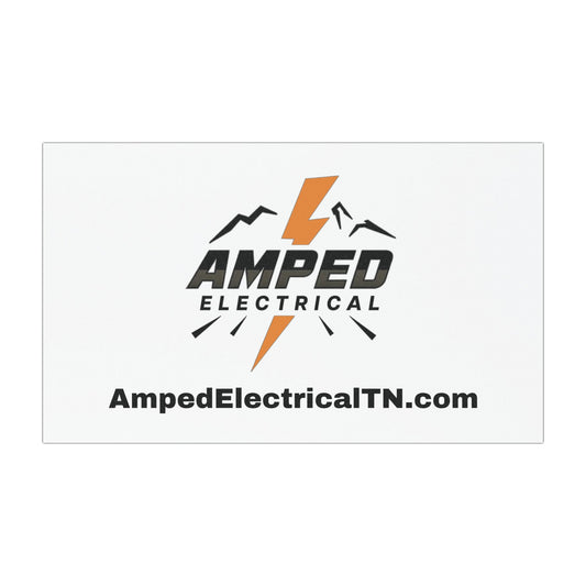 AMPED ELECTRIC COLLECTION | Car Magnet - 7.5" X 4.5"