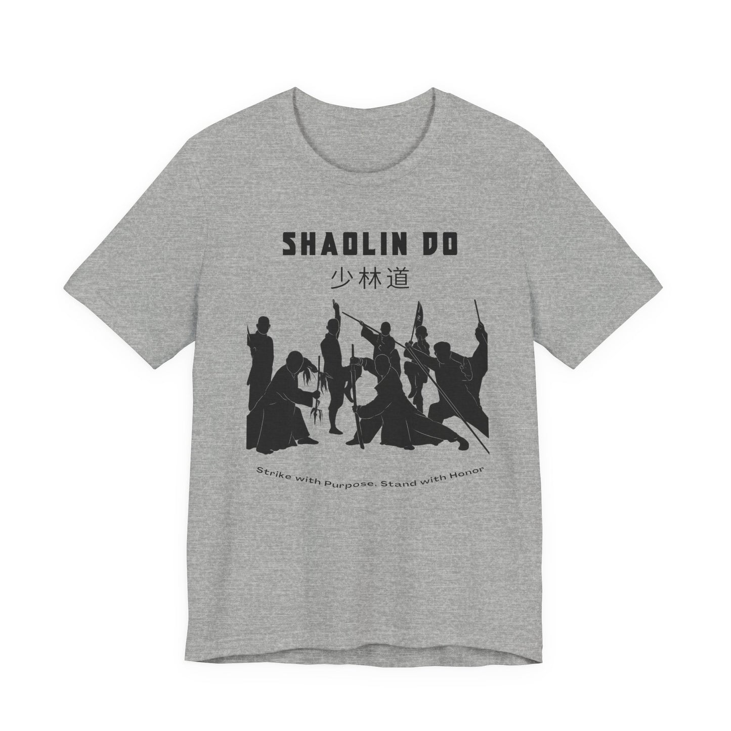 Shaolin Do Unisex Jersey Tee, Martial Arts Shirt, Kung Fu Apparel