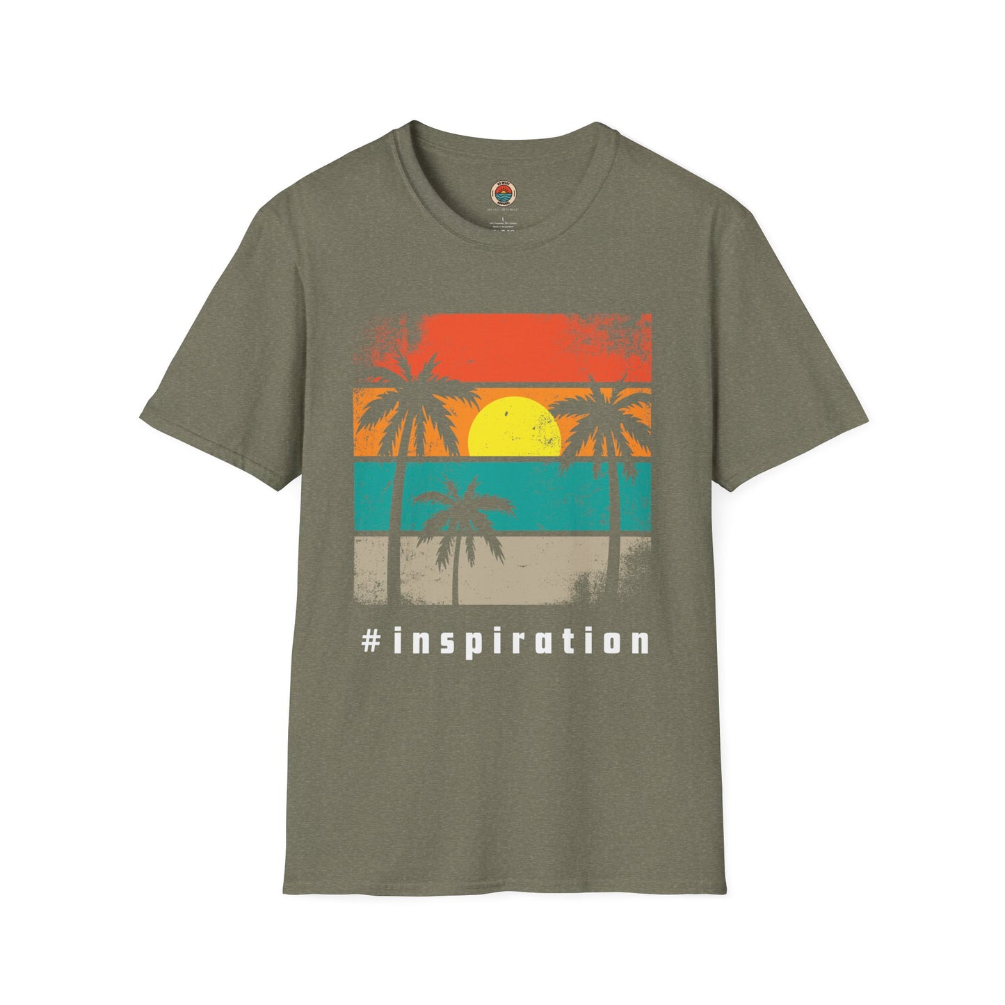 Inspiration Florida Sunset Graphic Unisex Softstyle T-Shirt