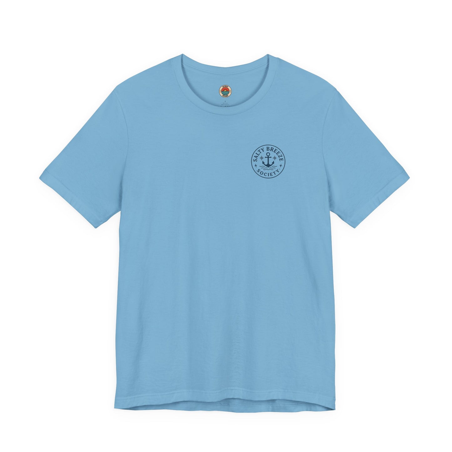 Salty Breeze Society Tee, Center Console Sunset T-Shirt, Summer Vibes Shirt