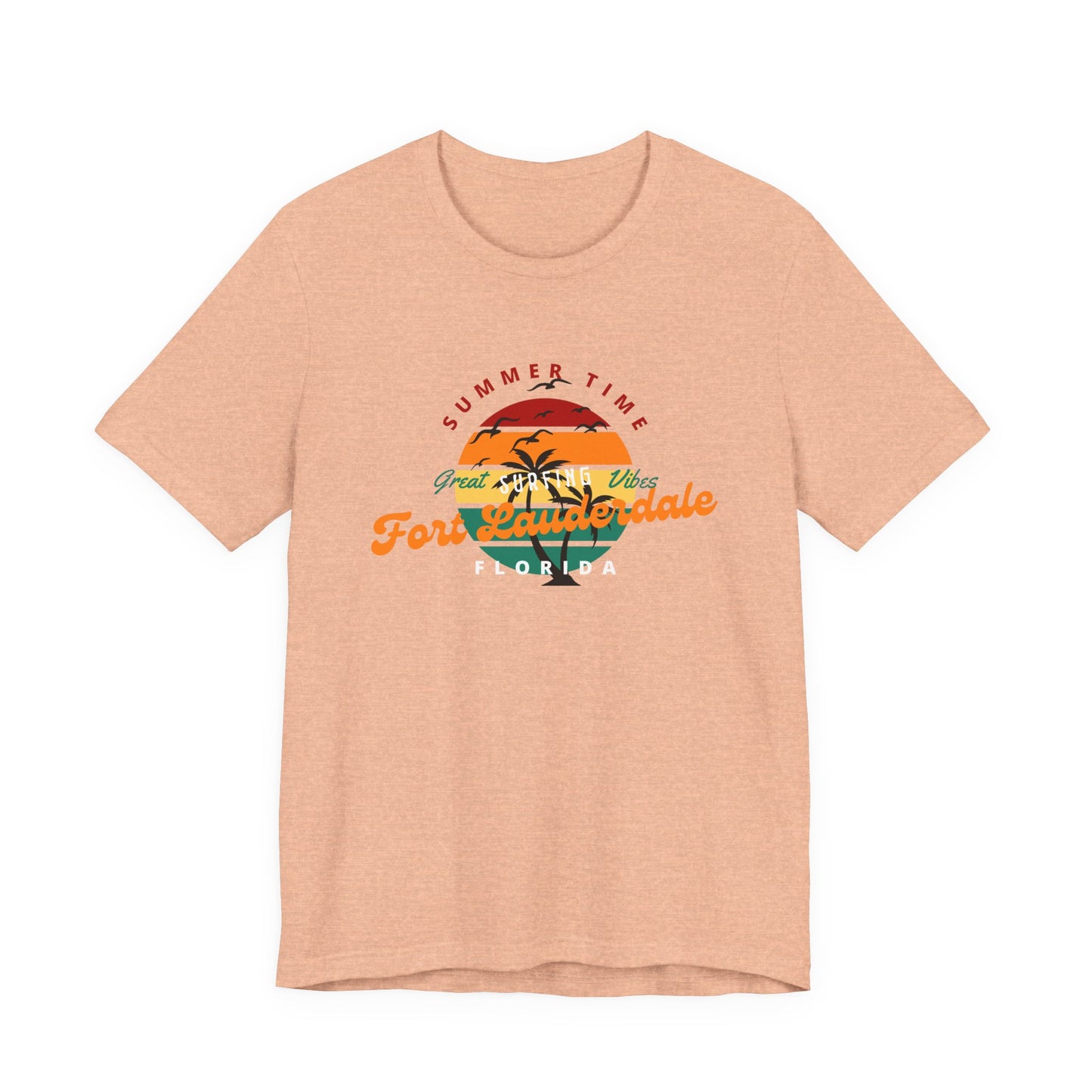 Fort Lauderdale Summer Vibes Tee - Unisex Jersey Short Sleeve Shirt