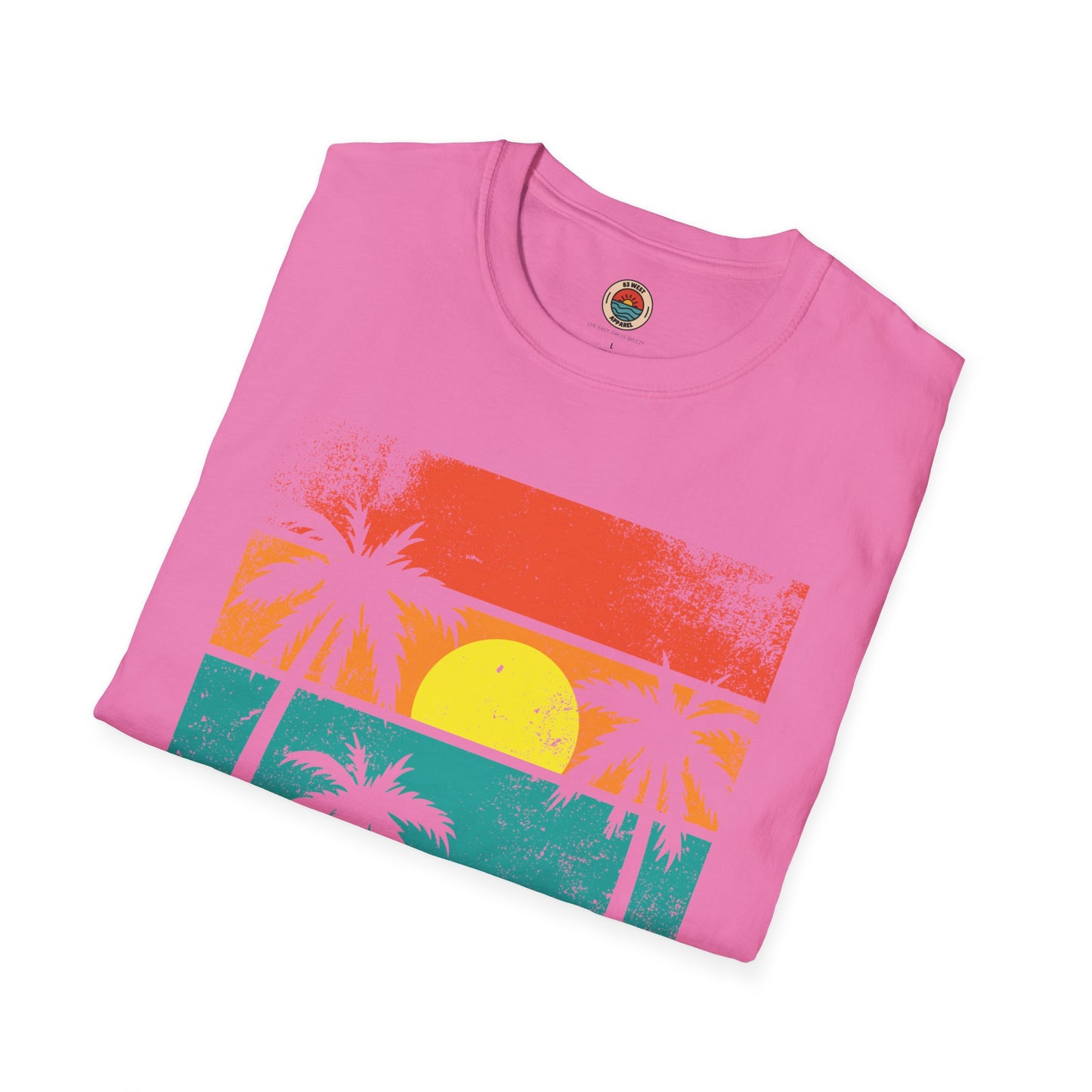 Inspiration Florida Sunset Graphic Unisex Softstyle T-Shirt