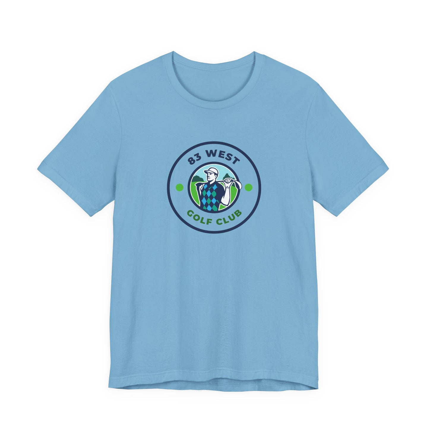 83 West Vintage Golfer Unisex Jersey Tee