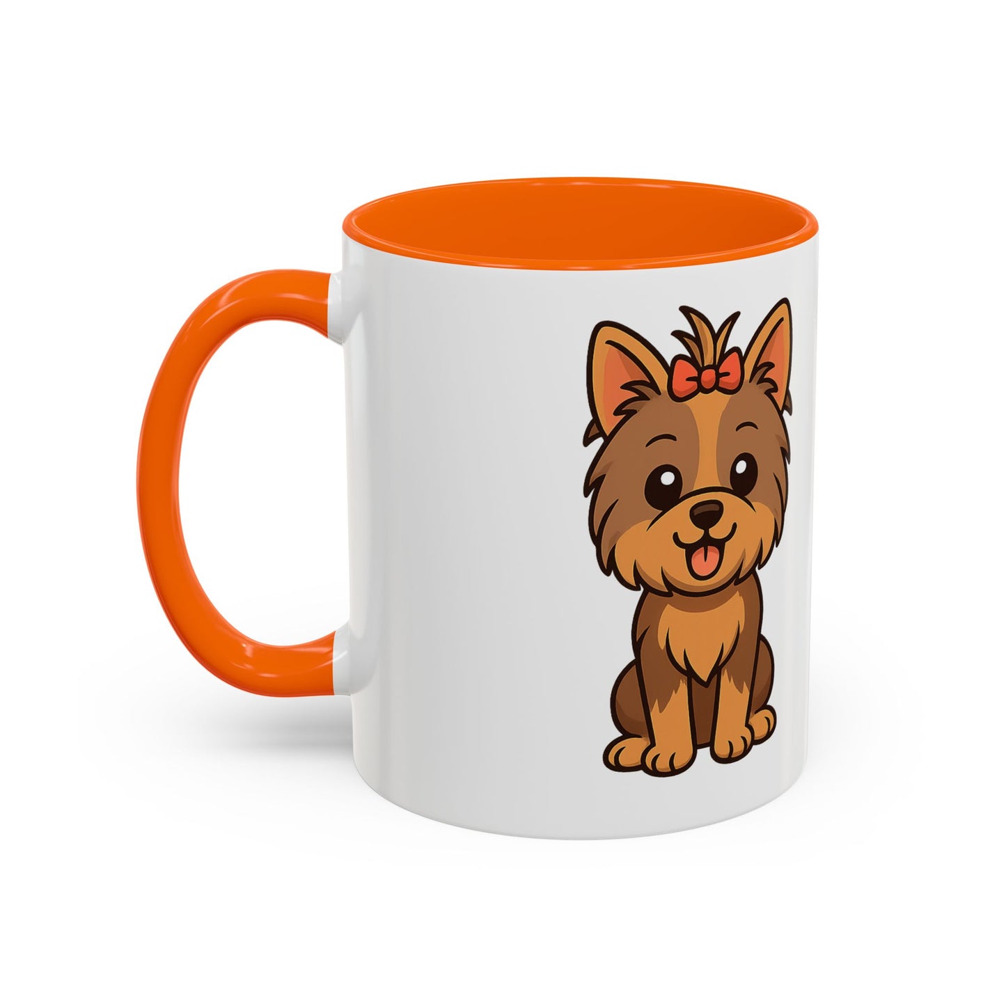 Cute Yorkshire Terrier Accent Coffee Mug - Pet Lover Gift
