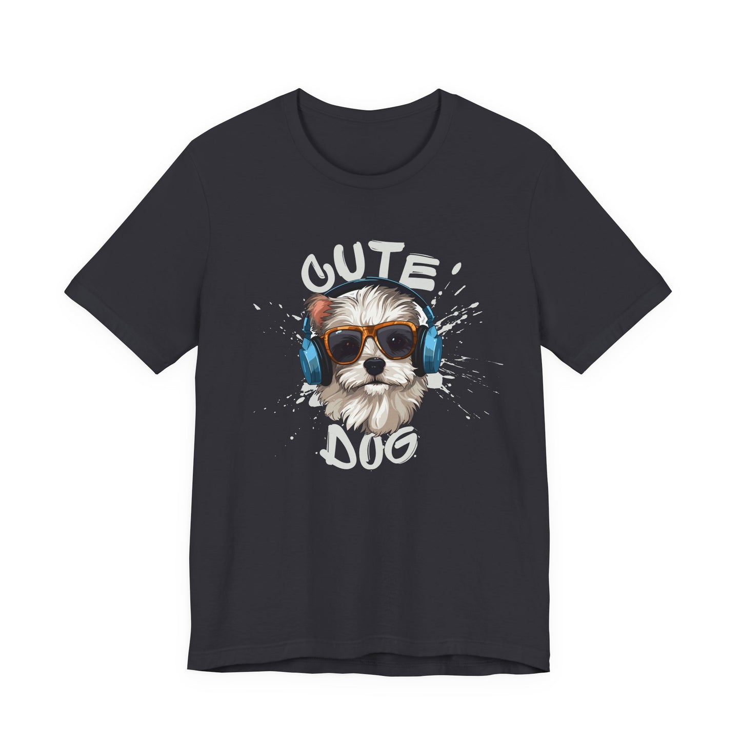 Cute Dog Graphic Unisex T-Shirt – Perfect for Pet Lovers