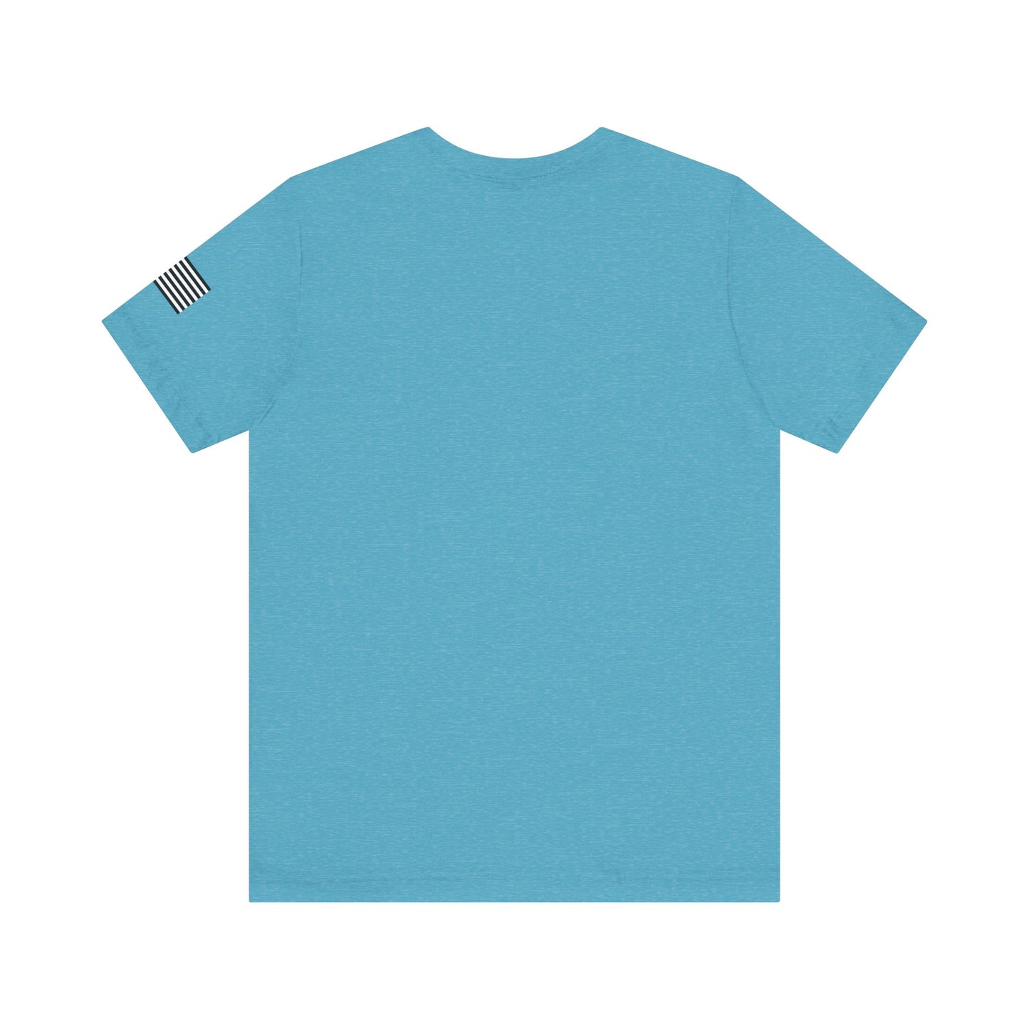 Patriotic Yorkie Dog Tee with American Flag Design