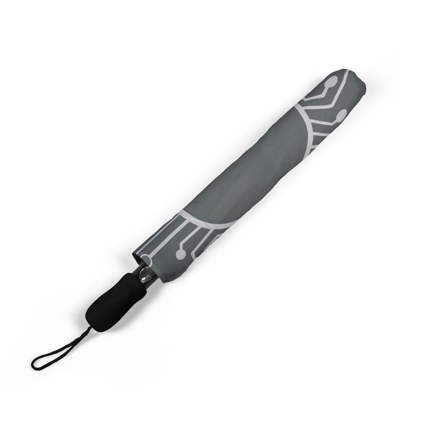 AMPED ELECTRICAL Tech-Inspired Foldable Umbrella