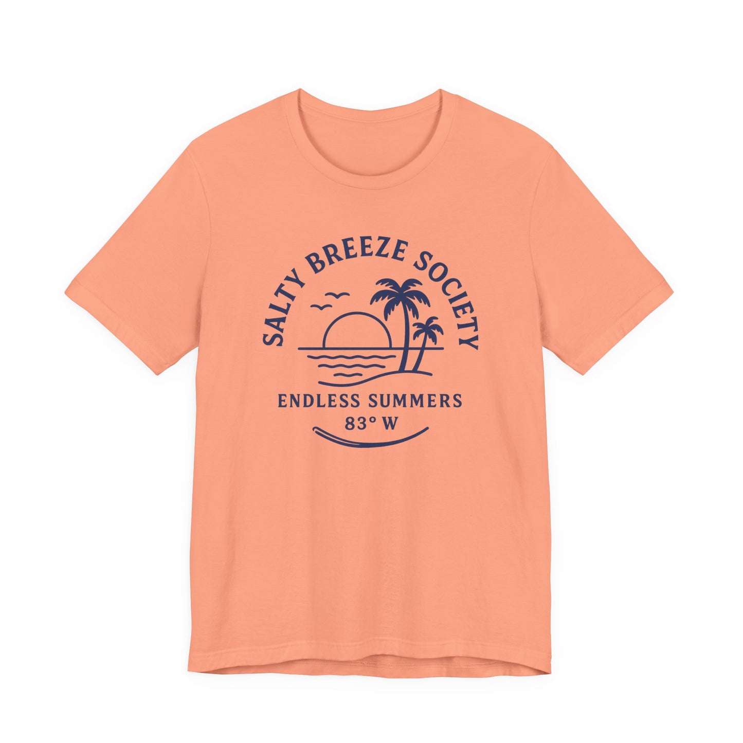 Salty Breeze Society Unisex Short Sleeve Tee - Endless Summers Design