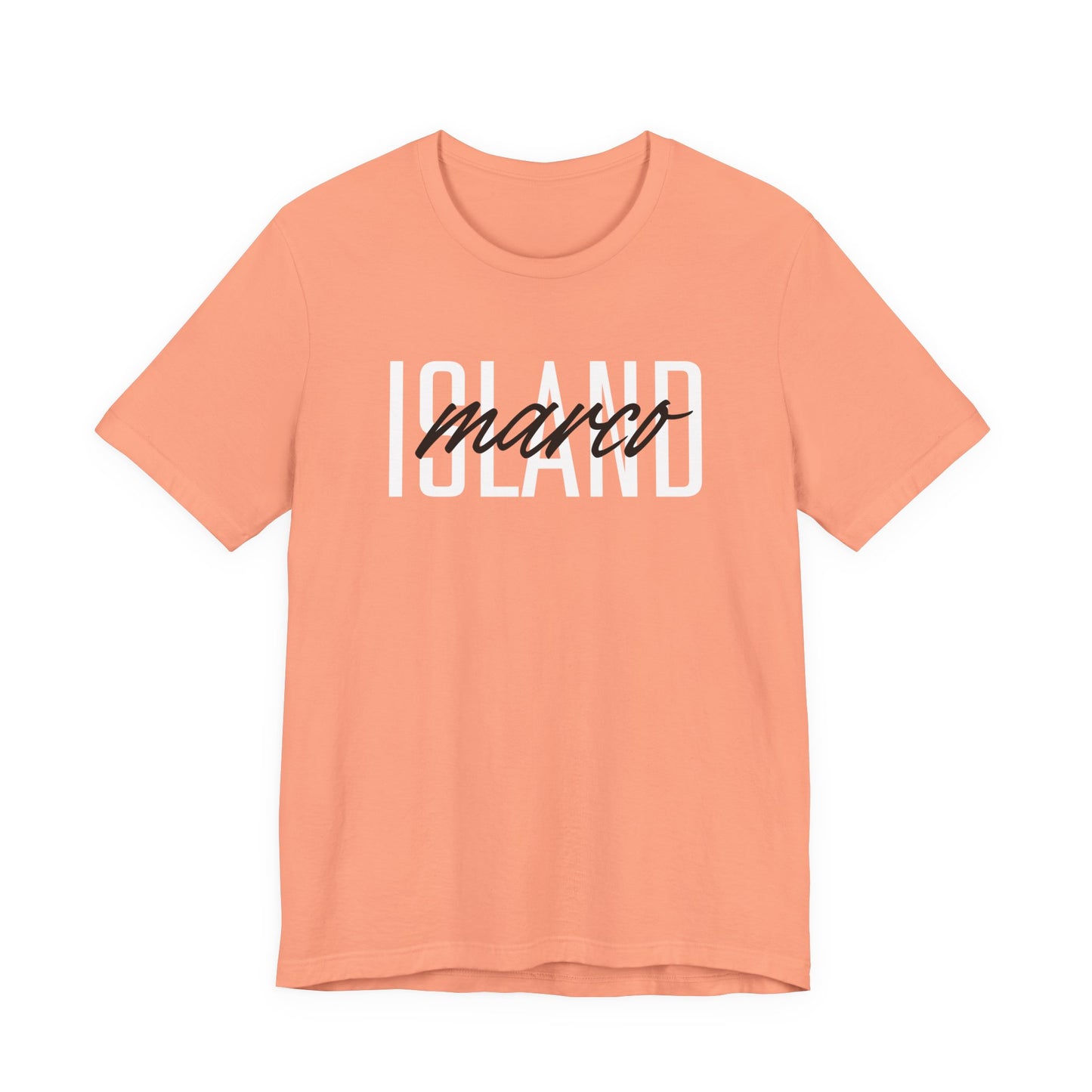 Marco Island Unisex Tee - Tropical Vibe Shirt for Beach Lovers, Summer Wear