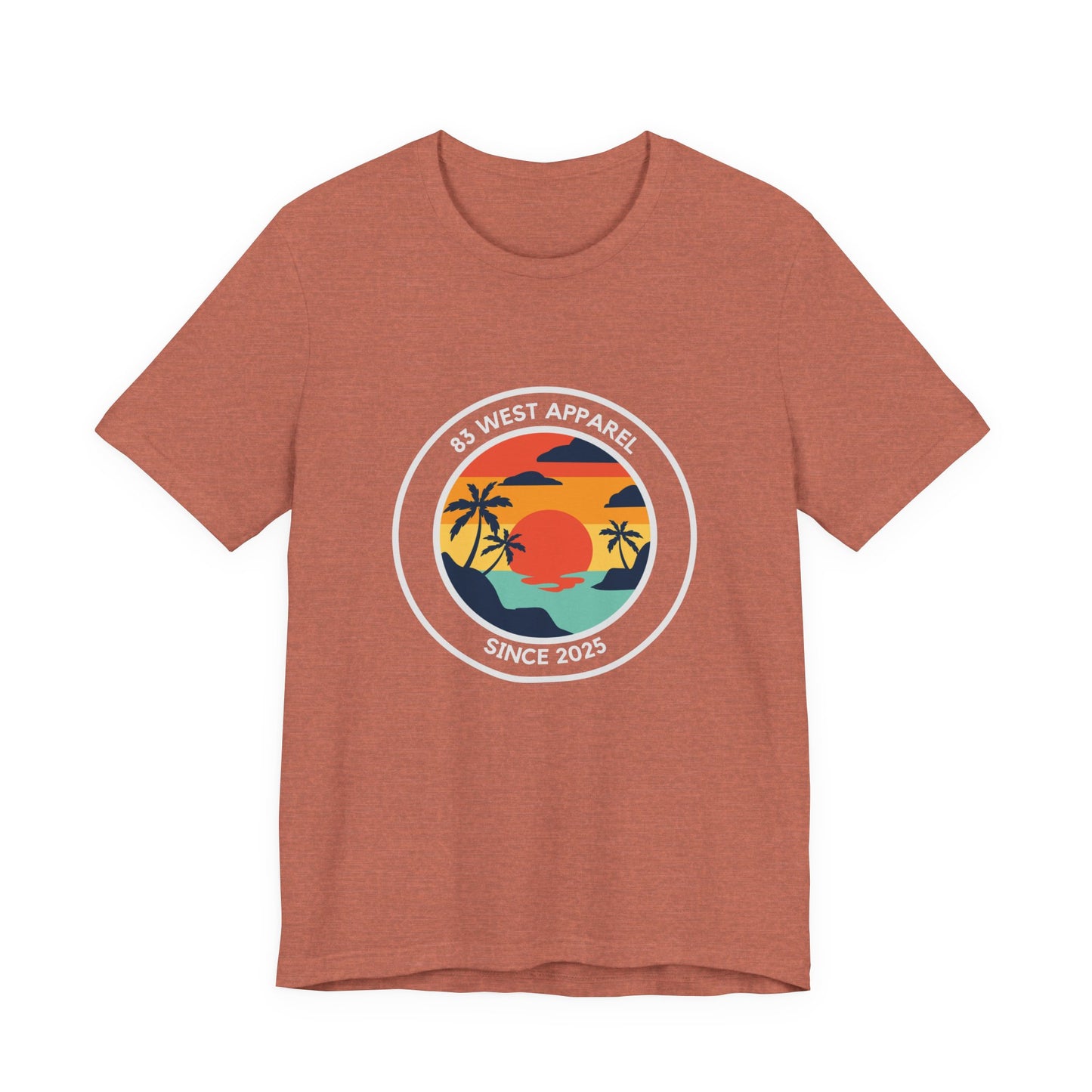 Tropical Sunset T-Shirt - 83 West Apparel - Casual Summer Vibe