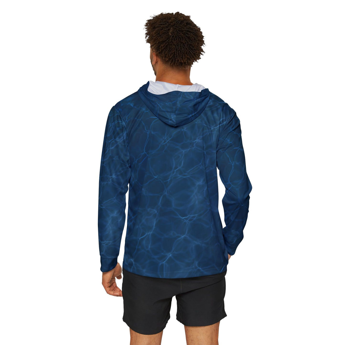 VENTURX™ Men's Sports Water-Inspired Warmup Hoodie, Athletic Hoodie UPF 50+