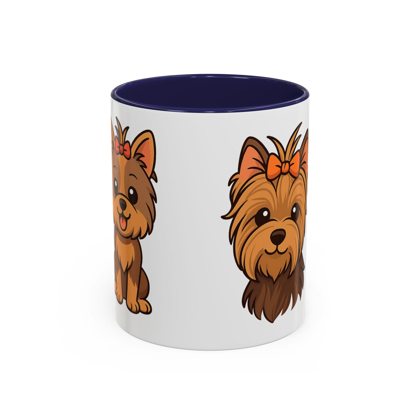 Cute Yorkshire Terrier Accent Coffee Mug - Pet Lover Gift